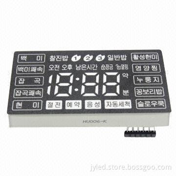 Programmable LED Panel for Rice Cooker, 7 Segment Display, 4 Digits